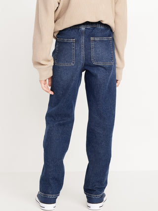 Jeans Rectos con Cintura Elástica, Niño