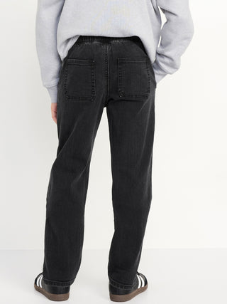 Straight Jeans with Elastic Waist, Boy