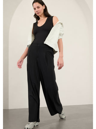 Pantalón Talle Alto con Bolsillos