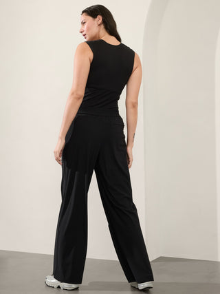 Pantalón Talle Alto con Bolsillos