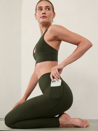 Transcend Legging Talle Alto con Bolsillo