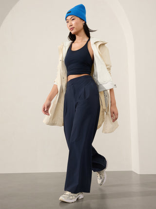 Pantalón Talle Alto con Bolsillos