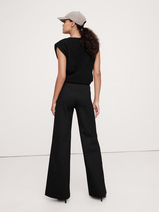 Pantalón Talle Alto con Bolsillos