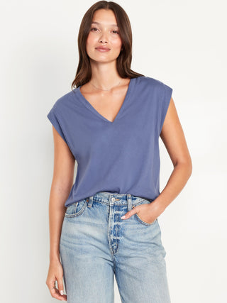 Camiseta sin Mangas de Algodón