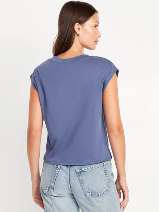 Camiseta sin Mangas de Algodón