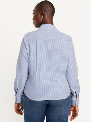 Camisa Manga Larga Estampado Rayas