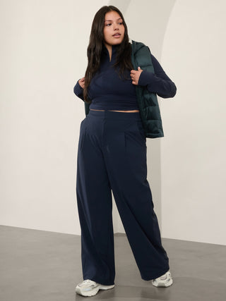 Pantalón Talle Alto con Bolsillos