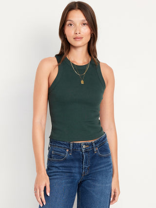 Camiseta Ajustada Cuello Redondo