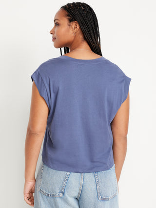 Camiseta sin Mangas de Algodón