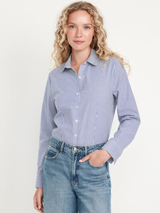 Camisa Manga Larga Estampado Rayas