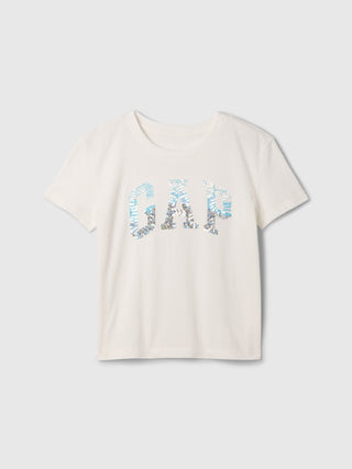 Camiseta Manga Corta Logo con Lentejuelas