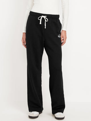 Pantalón Deportivo con Cintura Elástia y Logo, Mujer