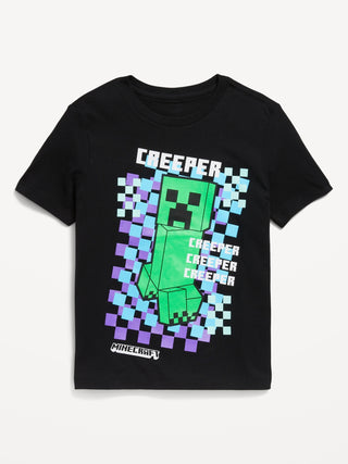 Camiseta Manga Corta con Gráfico Minecraft ™, Niño