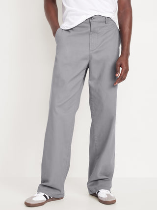 Pantalón Chino Talle Alto con Bolsillos