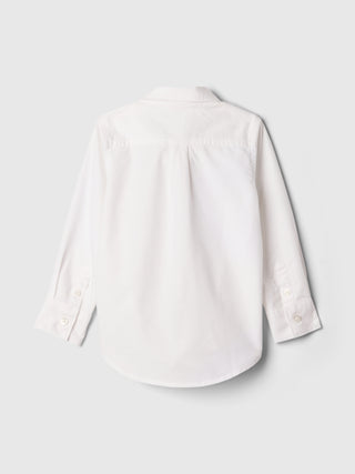 Camisa Manga Larga con Logo Delantero, Bebé