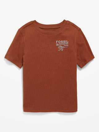 Camiseta Manga Corta con Gráfico, Bebé