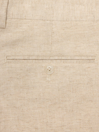 Pantalón Regular Fir con Bolsillos de Algodón