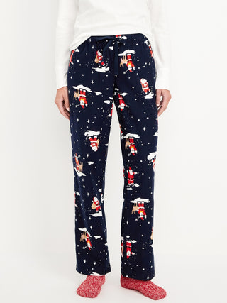 Pantalón de Pijama con Estampado Navideño