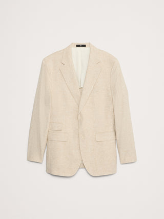 Blazer Regular Fit de Algodón