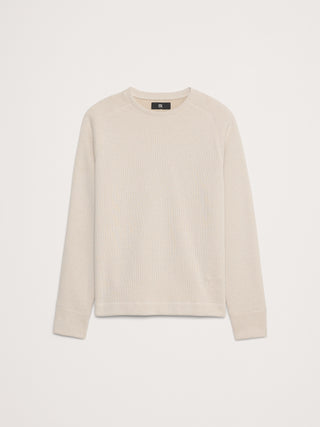 Sudadera Cuello Redondo con Textura