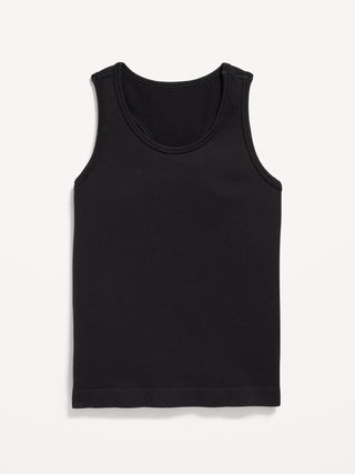 Camiseta Ajustada sin Mangas, Niña