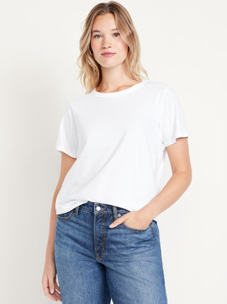 Camiseta Manga Corta de Algodón