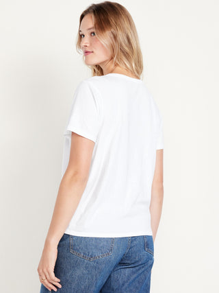 Camiseta Manga Corta de Algodón