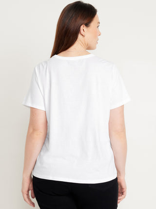 Camiseta Manga Corta de Algodón