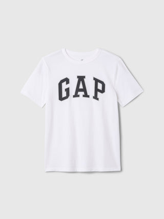 Boys' Short-Sleeve Logo Cotton T-Shirt