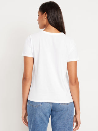 Camiseta Manga Corta de Algodón