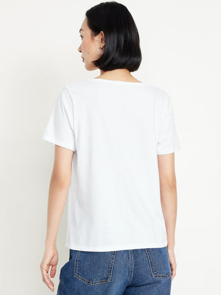Camiseta Manga Corta Cuello V