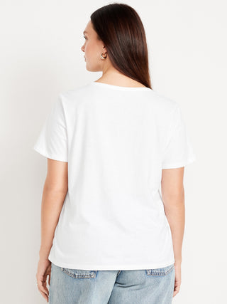 Camiseta Manga Corta Cuello V