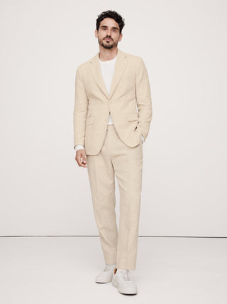 Blazer Regular Fit de Algodón