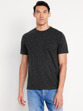 Camiseta Manga Corta con Cuello Redondo