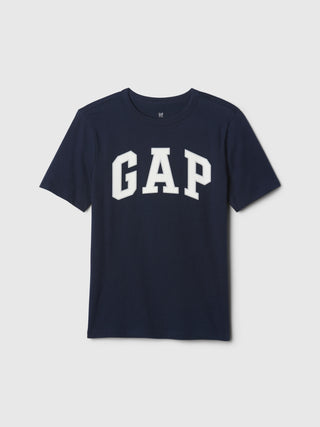 Boys' Short-Sleeve Logo Cotton T-Shirt