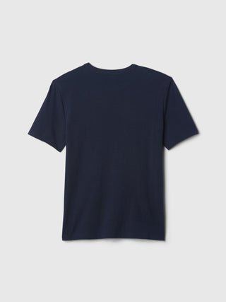Boys' Short-Sleeve Logo Cotton T-Shirt