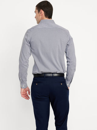 Camisa Manga Larga Slim Fit de Algodón
