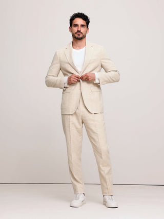 Blazer Regular Fit de Algodón