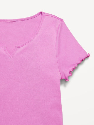 Camiseta Manga Corta de Algodón, Niña