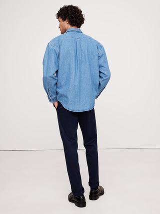 Pantalón Talle Medio con Bolsillos