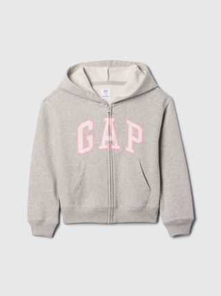 Sudadera con Capucha y Cremallera Logo, Niña