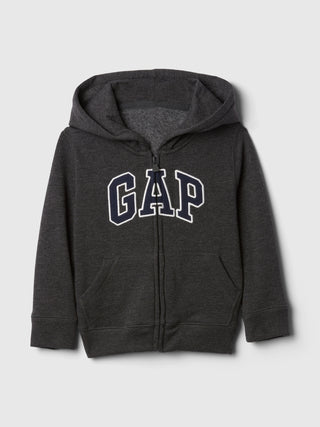 Sudadera con Zipper y Logo Delantero, Bebé