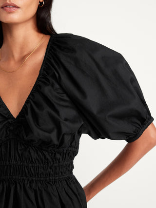 Blusa con Mangas Abullonadas