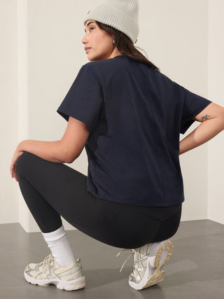 Camiseta Manga Corta de Algodón