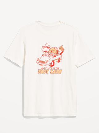 Camiseta Manga Corta con Gráfico, Hombre