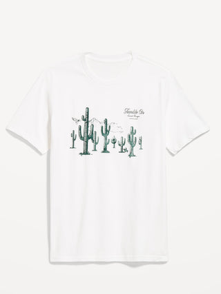 Camiseta Manga Corta con Gráfico, Hombre