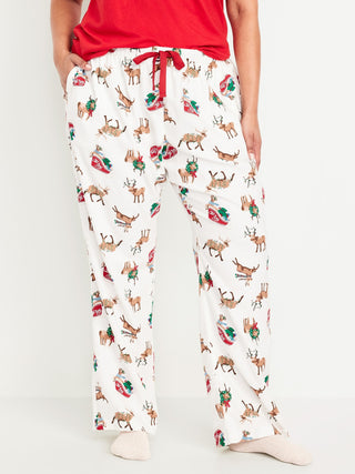 Pantalón de Pijama con Estampado Navideño