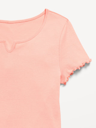 Camiseta Manga Corta de Algodón, Niña