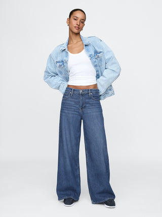 Jeans baggy UltraSoft de tiro medio.