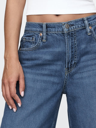 Jeans baggy UltraSoft de tiro medio.